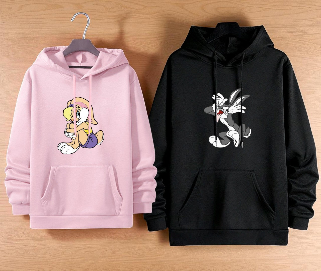 Hoodies Pareja Amor & Amistad Lola & Bugs