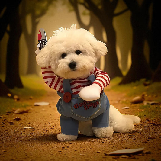 DISFRAZ CHUCKY PARA PERRITOS