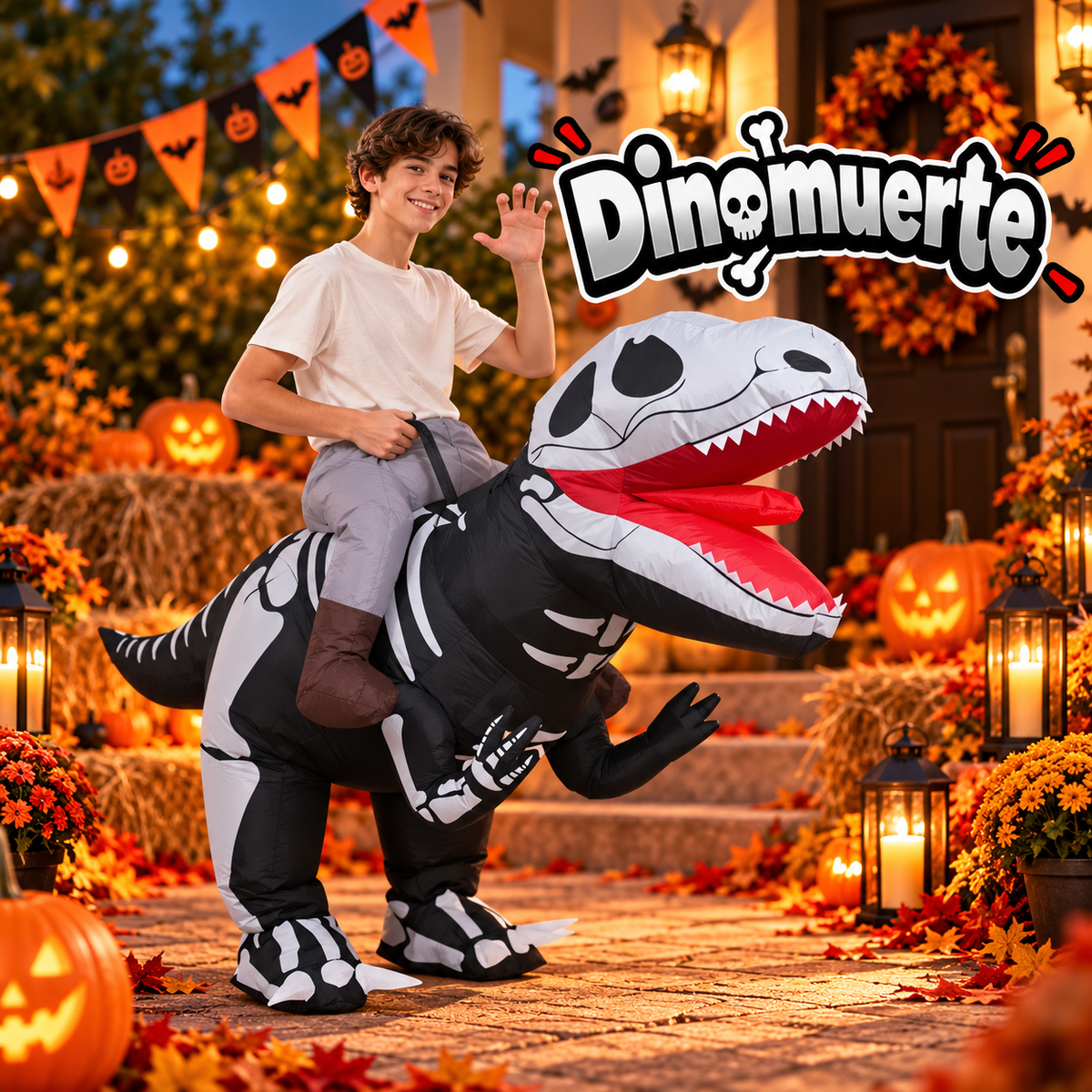 Disfraz Inflable Dinosaurios