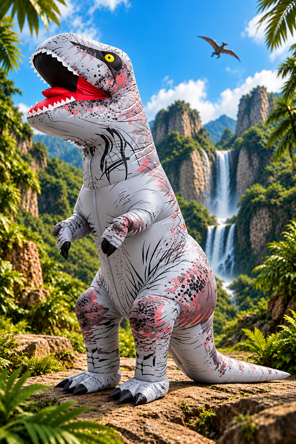 Disfraces Inflables de Dinosaurio T-Rex