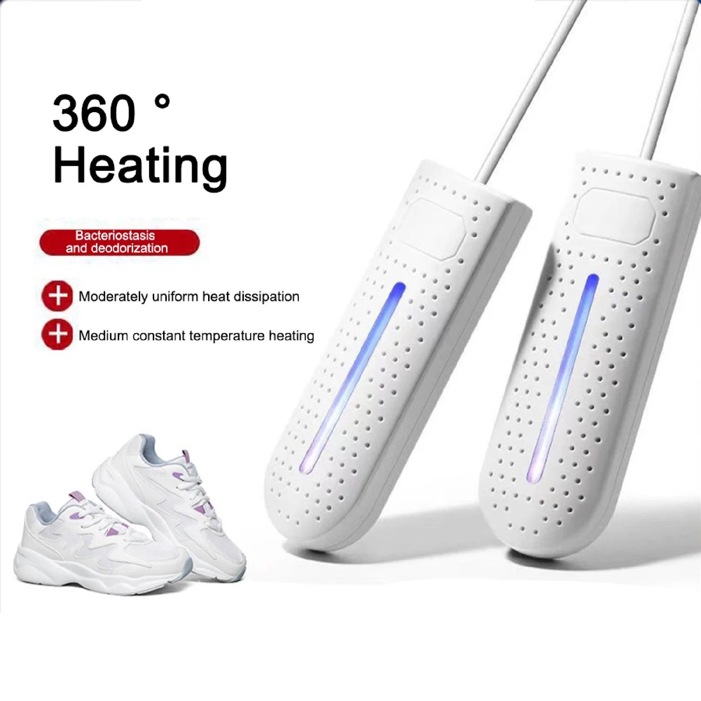 SECADOR ELECTRICO ZAPATOS ANTIBACTERIAL