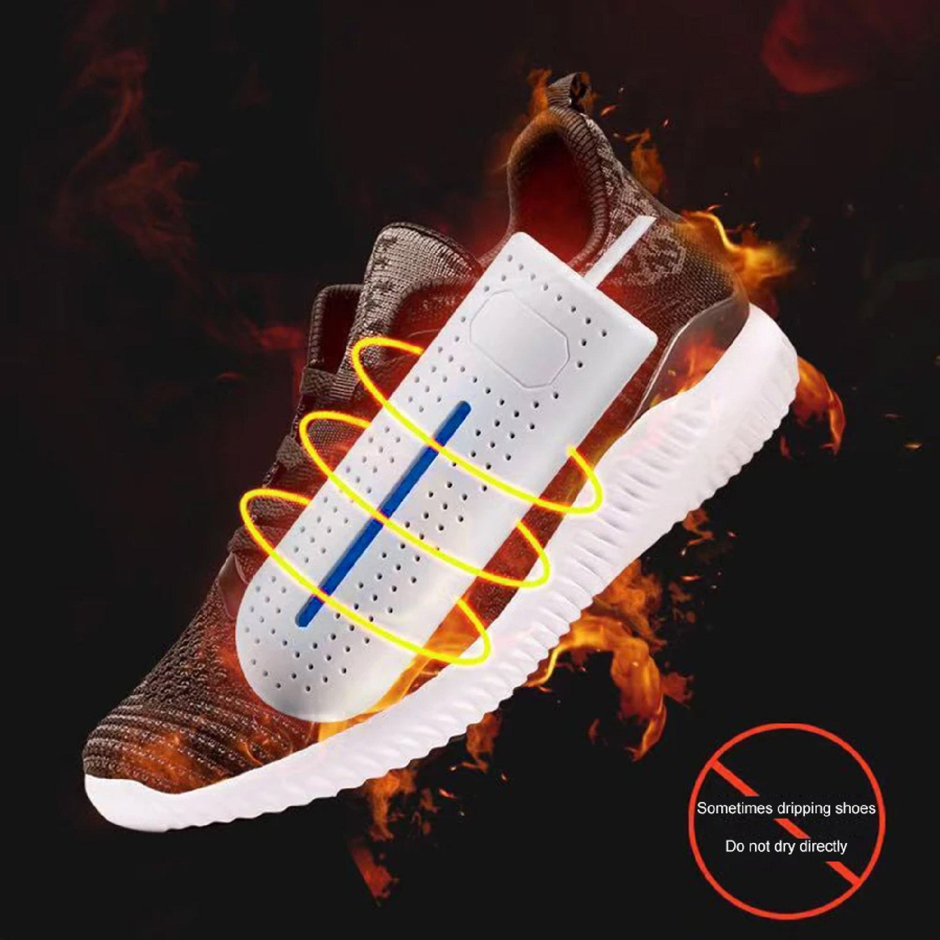 SECADOR ELECTRICO ZAPATOS ANTIBACTERIAL