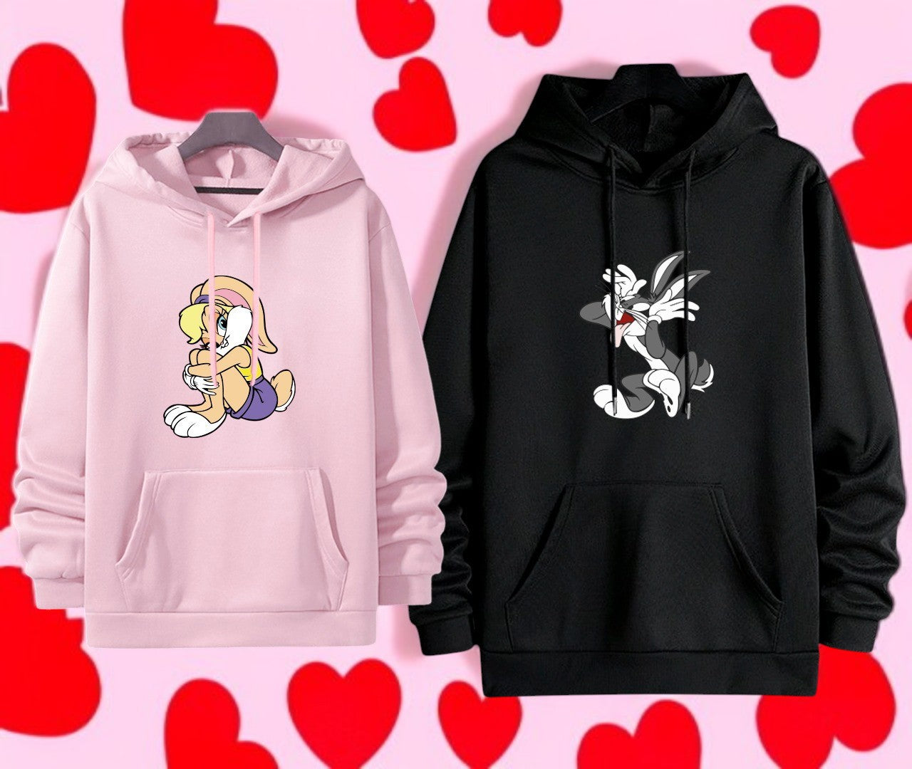 🖤 Buzos de Pareja Amor & Amistad Lola & Bugs