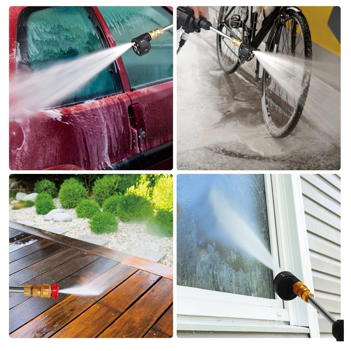 Hidrolavadora 6 en 1 Inalambrica portatil