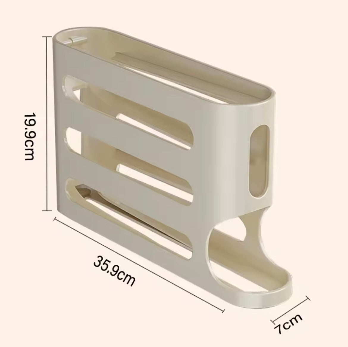 DISPENSADOR HUEVOS NEVERA 4 NIVELES