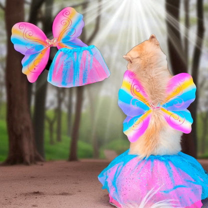 Disfraz Peludos Mariposa Tecnicolor