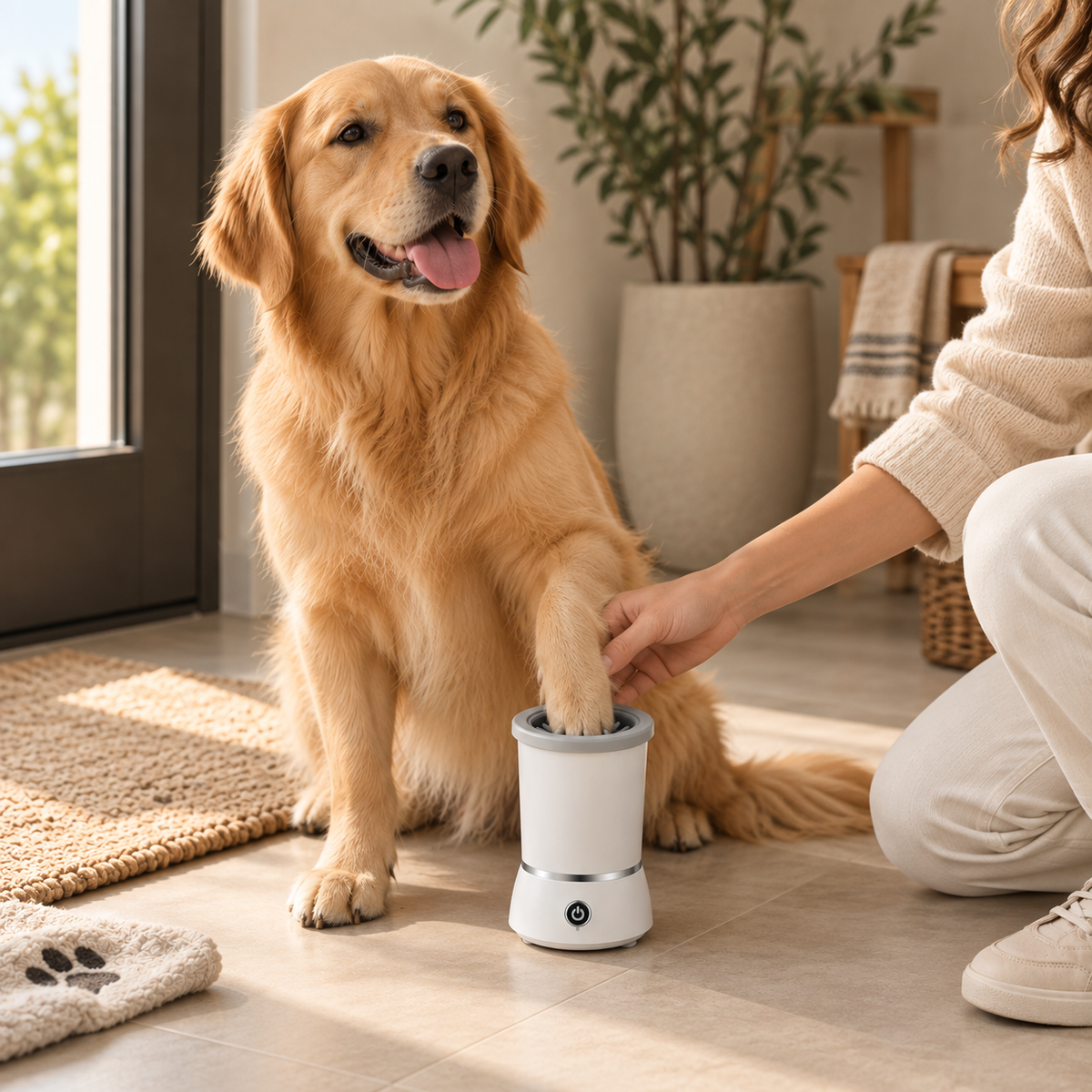 Limpiador eléctrico de Patas Peludas