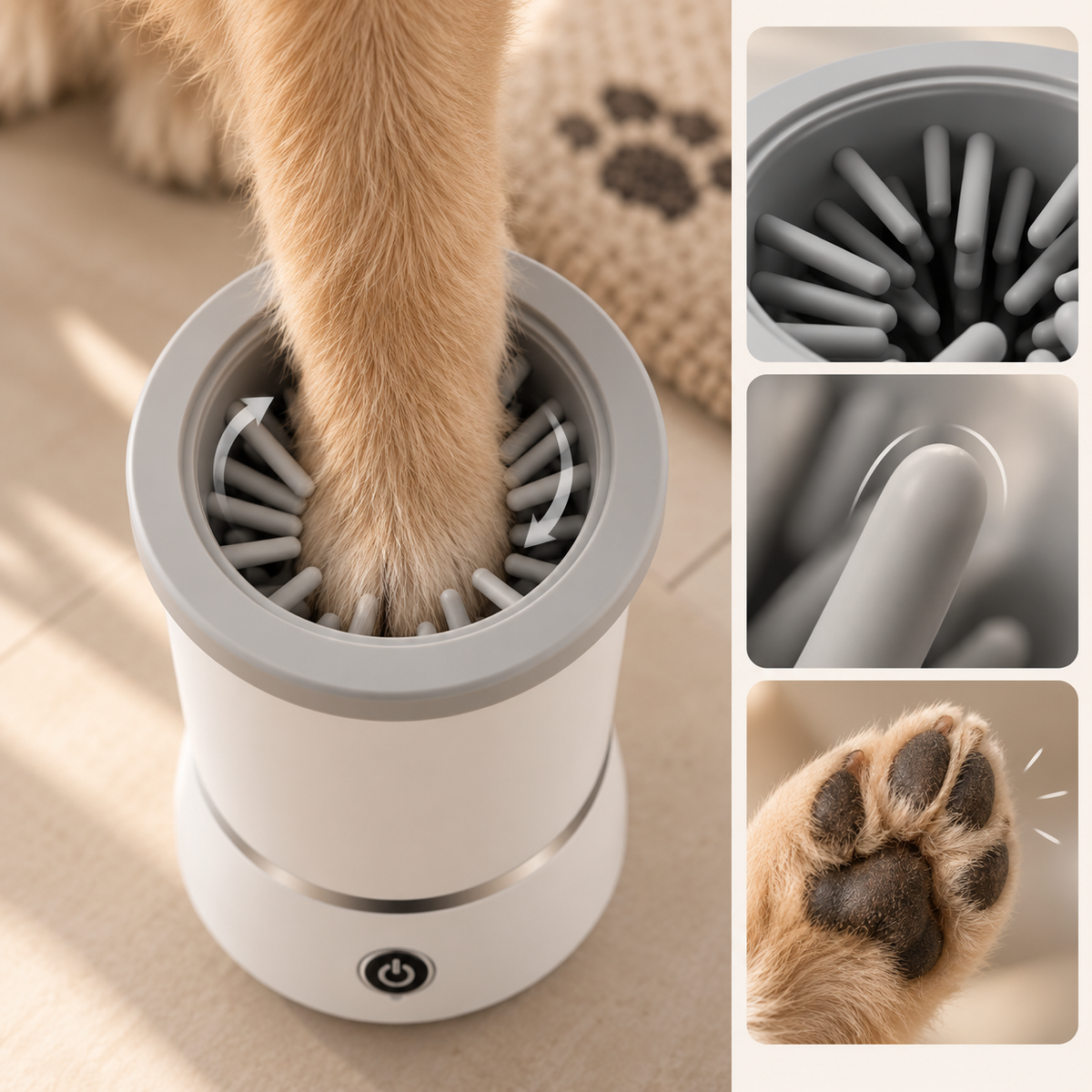 Limpiador eléctrico de Patas Peludas