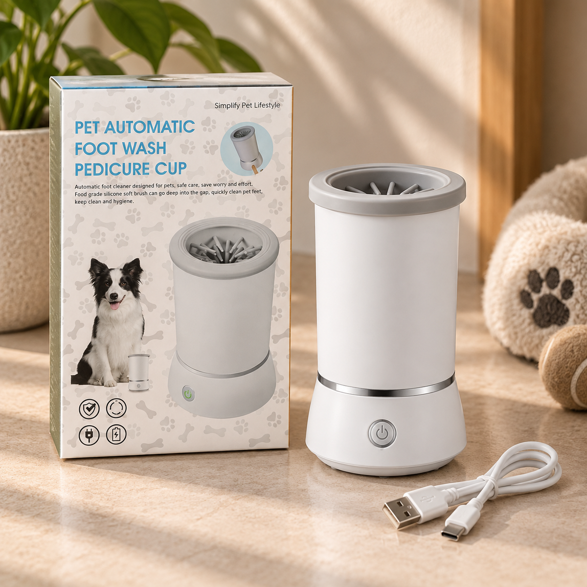 Limpiador eléctrico de Patas Peludas
