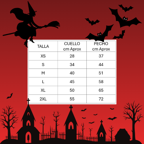 DISFRAZ CHUCKY PARA PERRITOS