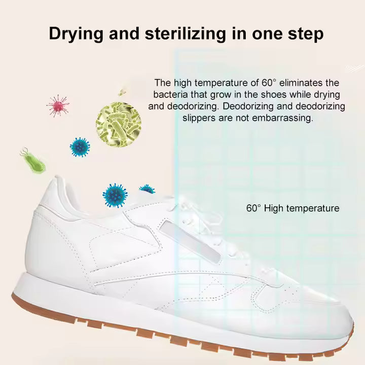 SECADOR ZAPATOS ELECTRICO PORTATIL DESODORANTE