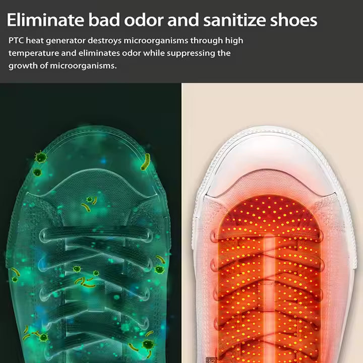 SECADOR ZAPATOS ELECTRICO PORTATIL DESODORANTE