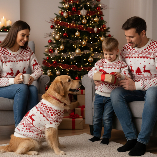 Sacos Navideños Renos & Pino