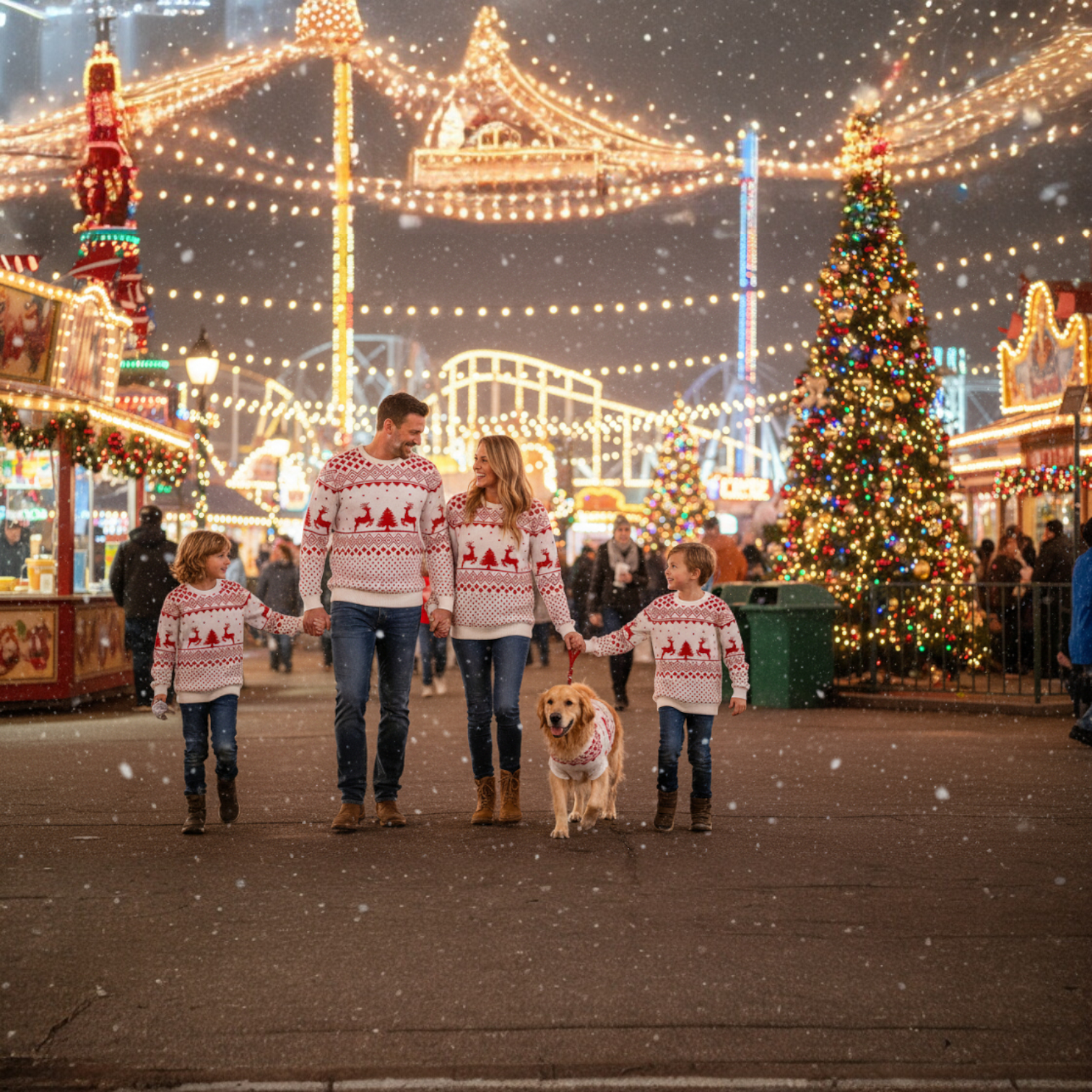 Sacos Navideños Renos & Pino