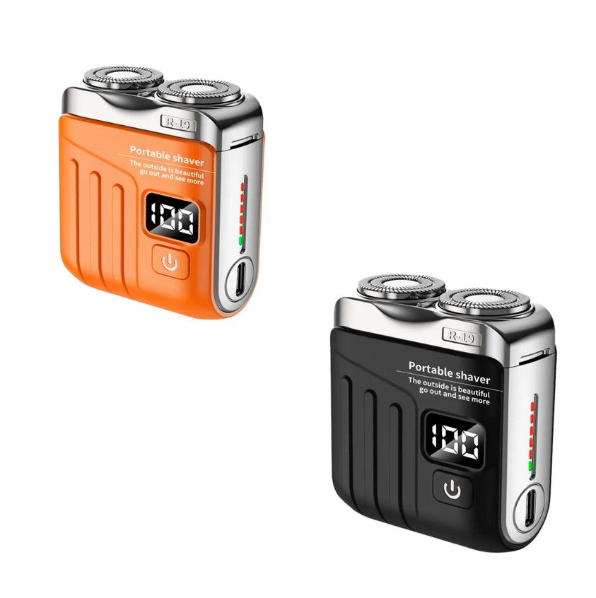 Afeitadora mini Electrica Doble Cabezal