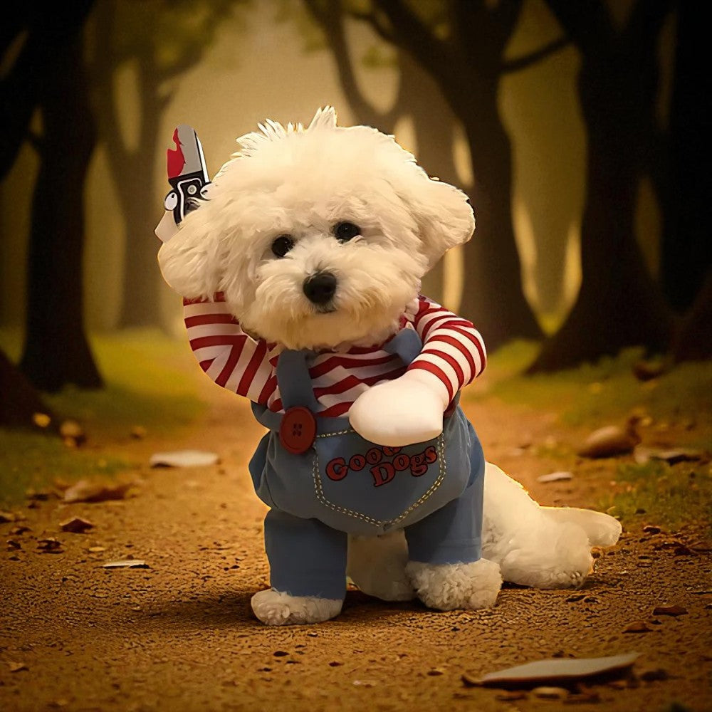 DISFRAZ CHUCKY PARA PERRITOS