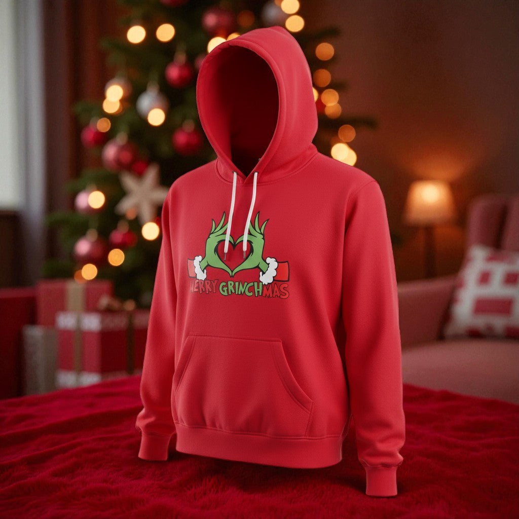 Hoodies Navideños Merry Grinchmas