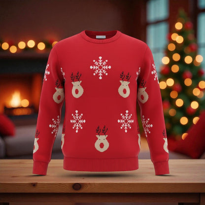 Sacos Navideños Renos & Copos Nieve