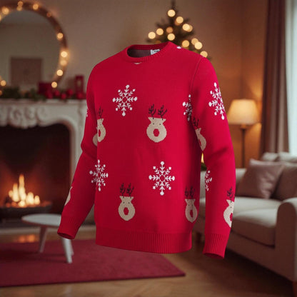 Sacos Navideños Renos & Copos Nieve