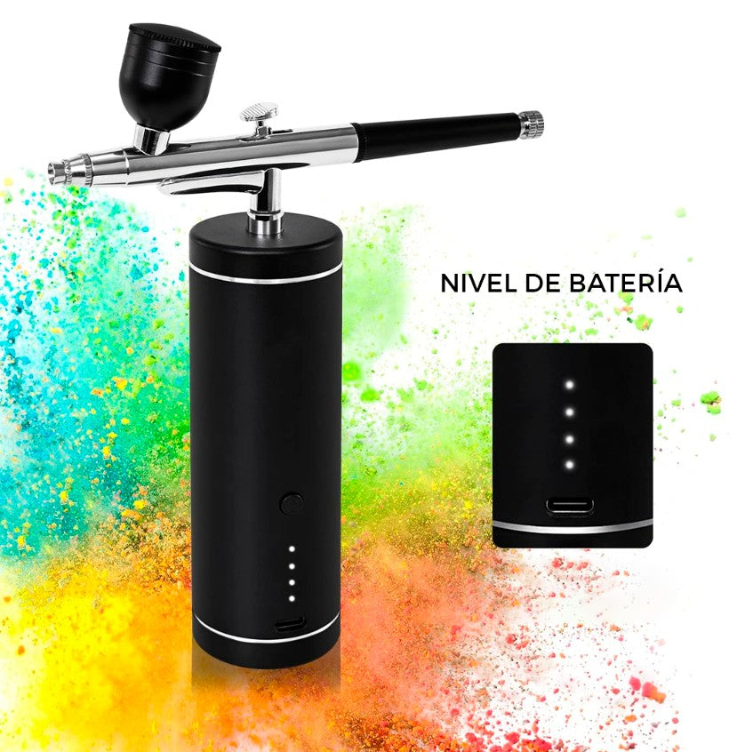 AERÓGRAFO PORTÁTIL PROFESIONAL