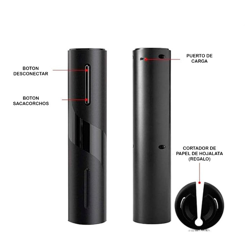 SACACORCHOS ELÉCTRICO