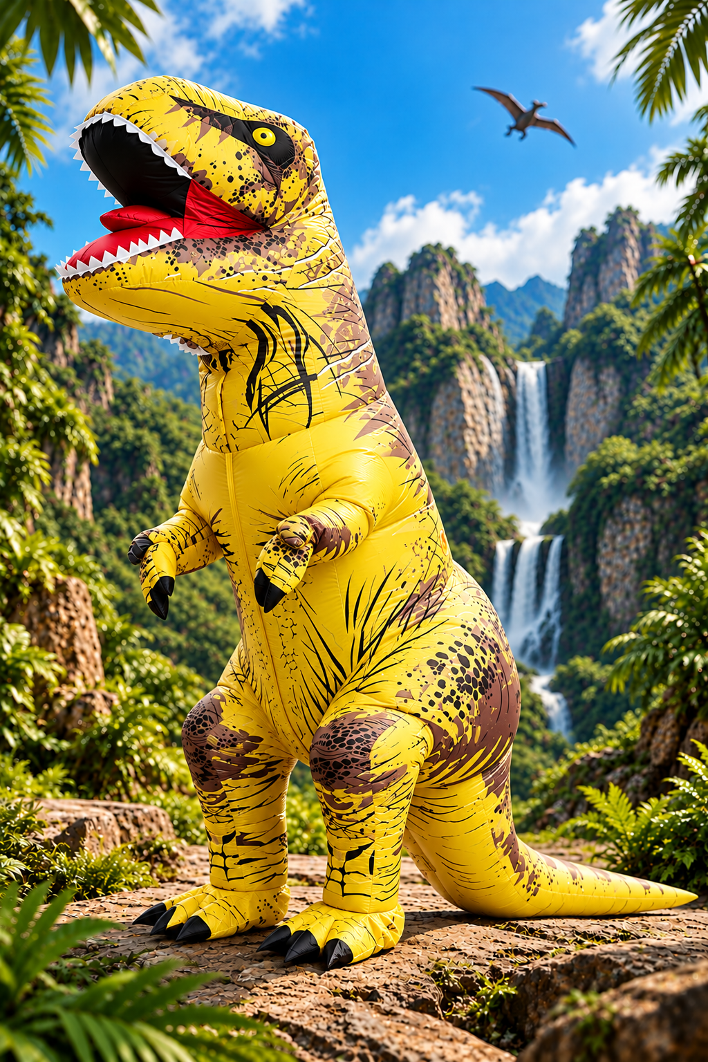 Disfraces Inflables de Dinosaurio T-Rex
